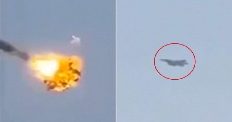یمنی فورسز نے سعودی ایف-15 طیارہ تباہ کر دیا، ویڈیو جاری