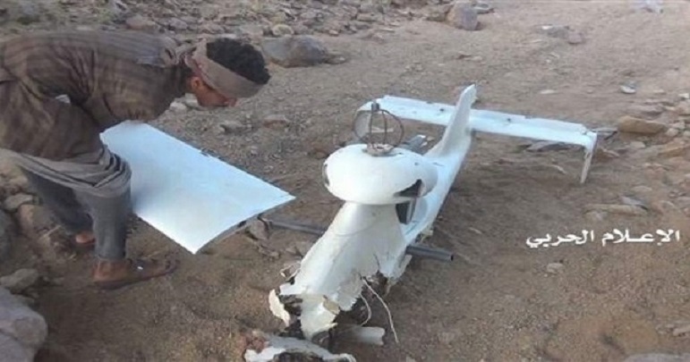 یمنی جوانوں کی کامیاب کاروائی سعودی جاسوسی طیارہ تباہ