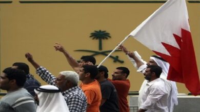 آل خلیفہ کی جابرانہ پالیسیوں کے خلاف بحرینی عوام ایک دفعہ پھر سراپا احتجاج