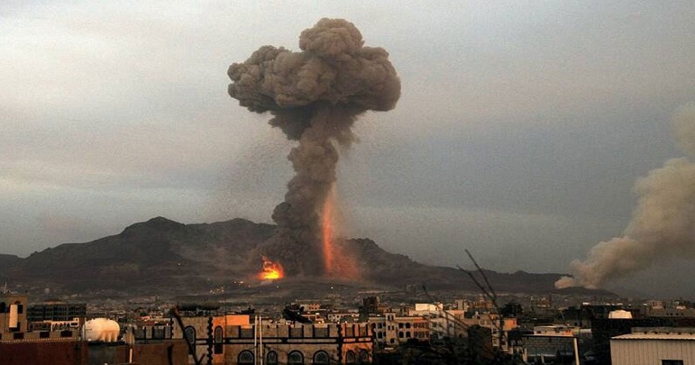 سعودی اتحاد کا یمن پر فضائی حملہ، خواتین اور بچوں سمیت 14 افراد ہلاک