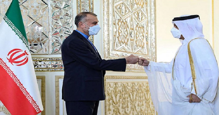 ایرانی وزير خارجہ کا دورہ قطر