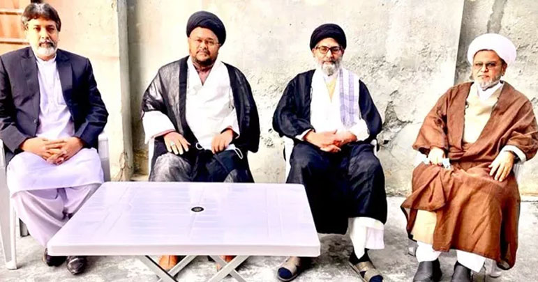 علامہ شبیر میثمی کی وفدکے ہمراہ علامہ ساجد نقوی سے خصوصی ملاقات