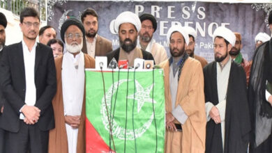 اہل بیتؑ دشمن نصاب کو مسترد کرتے ہیں، شیعہ علماء کی پریس کانفرنس