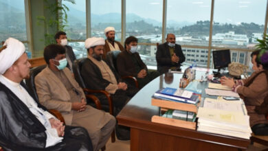 متنازعہ یکساں نصاب کا معاملہ، مجلس وحدت مسلمین کے وفد کی وفاقی وزیرڈاکٹر شیریں مزاری سے ملاقات