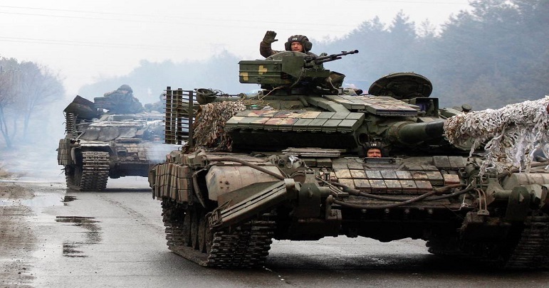 یوکرین کے شہر ازیوم پر روس کا کنٹرول