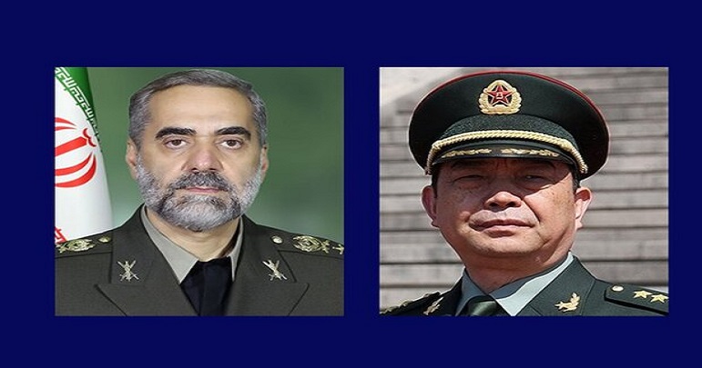 ایران اور چین کے وزراء دفاع کی ملاقات