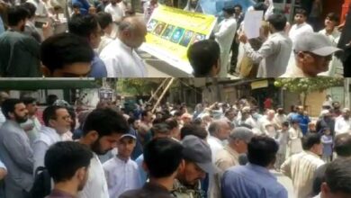 لاہور، شیعہ جبری گمشدگیوں کے خلاف بعد نماز جمعہ احتجاج