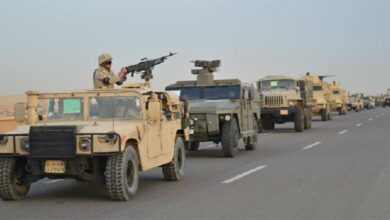 مصری فوج کا دہشتگردوں کے خلاف آپریشن، 23 ہلاک
