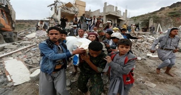 یمن پر سعودی اتحاد کی جارحیت میں 4 ہزار بچوں سمیت 18 ہزارافراد شہید