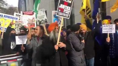 برطانیہ میں ہندوانتہاپسندوں کا مسجد کے سامنے مارچ،مسلمانوں پرحملے