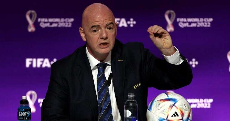 FIFA President Gianni Infantino