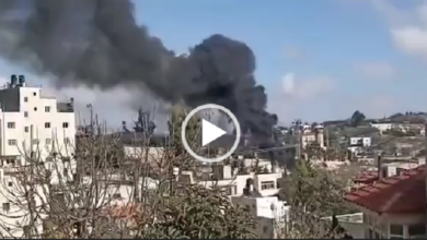 فلسطینی نوجوانوں نے اسرائیلی واچ ٹاور جلا دیا+ ویڈیو