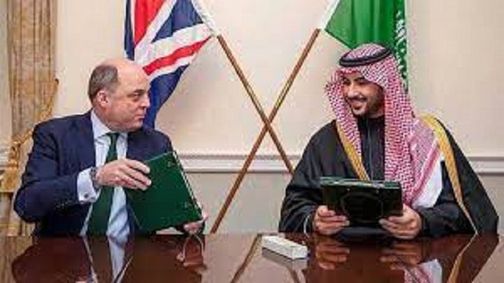 سعودی عرب اور برطانیہ کے درمیان فوجی معاہدہ