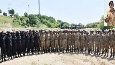 آرمی چیف جنرل عاصم منیر کا ٹلہ فائرنگ رینج جہلم کا دورہ