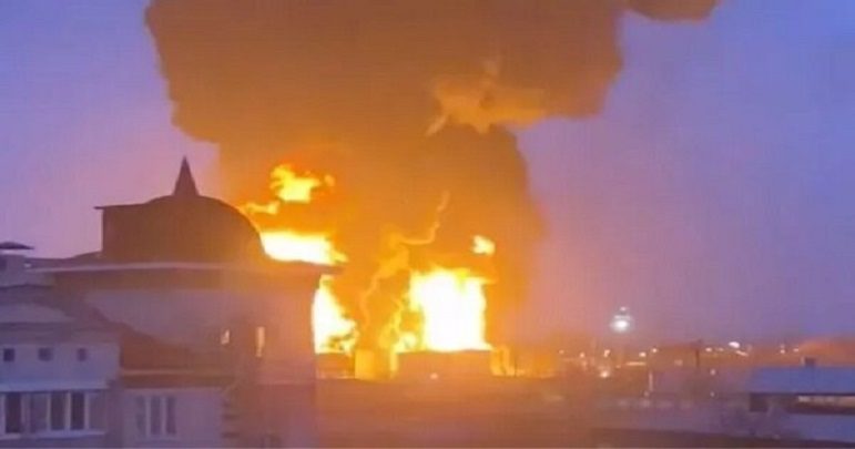 ماسکو کی فیکٹری میں خوفناک دھماکہ
