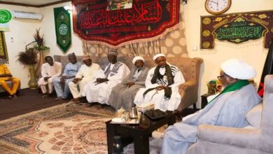 نائجیریا کے آئمہ مساجد کے وفد کی شیخ ابراھیم زکزاکی سے ملاقات