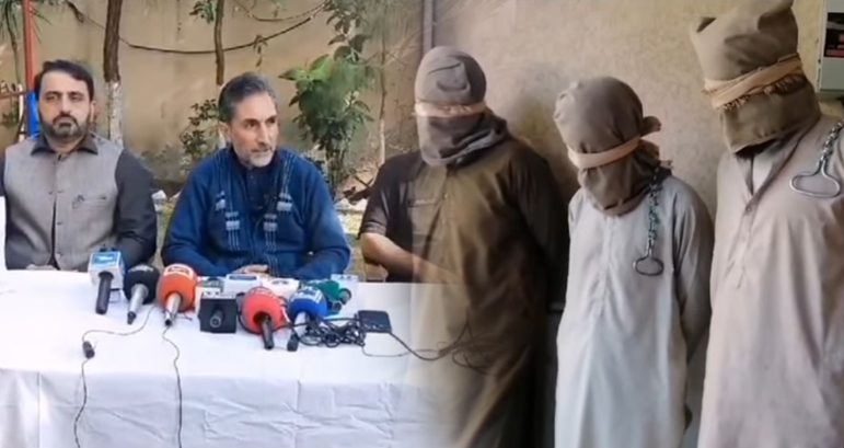 DPO Hangu arrested 3 Fitna-e-Khawarij TTP terrorists