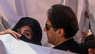 Imran Khan and Bushra Bibi