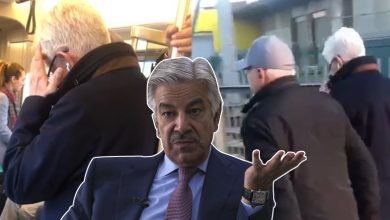 Threats to Khuwaja Asif in London