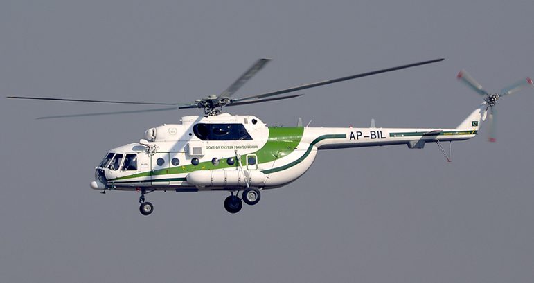 Another consignment of medicines left for Parachinar by helicopter