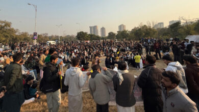 The protest sit-in at National Press Club Islamabad under MWM and Youth of Parachinar continued for the second day