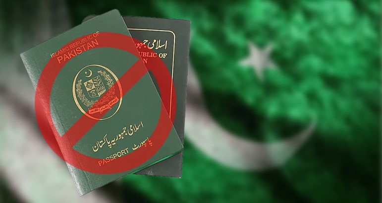 Pakistan has blocked the passports of more than 10,000 Pakistani citizens involved in various crimes in Iran