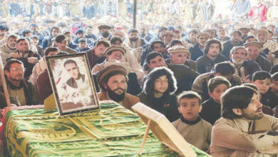 Blood-curdling cold! Protests in support of the victims of Parachinar continued for the third day across the country