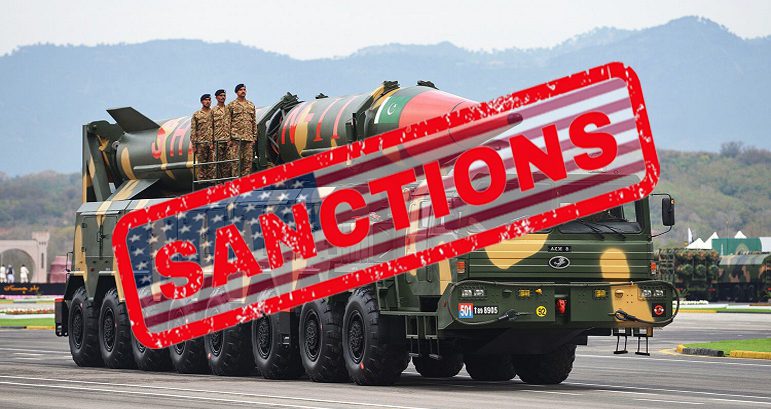 The US has banned 4 companies involved in Pakistan's ballistic missile program