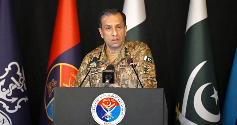 Spokesman Pakistan Army's strong reaction to the Indian Army Chief's statement