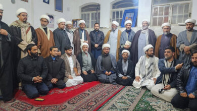 Qom: Kazim Maisam meets Ulamas belonging to Constituency 2 of Baltistan