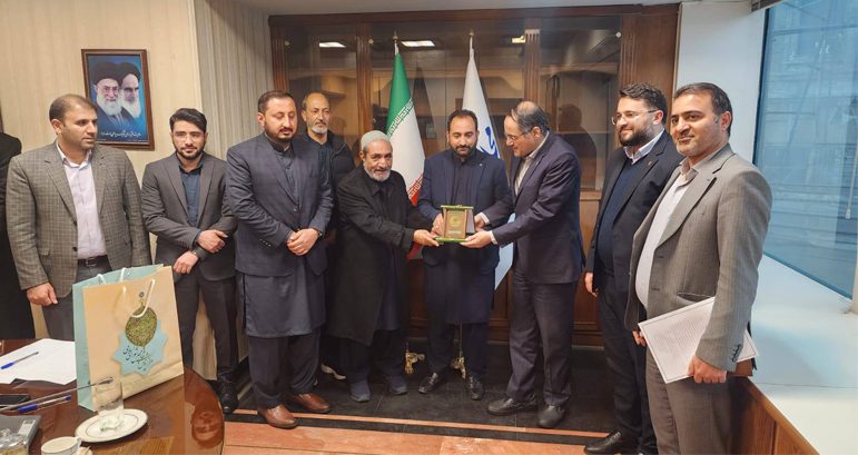 Opposition leader GB Kazim Maisam visited the Iranian Parliament along with other members of the assembly