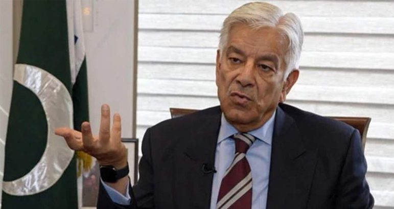 American modern weapons are being used against Pakistan from Afghanistan, Khawaja Asif