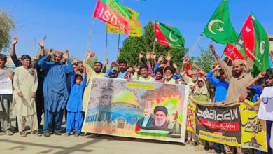 MWM holds Quds rally on the occasion of Quds Day in Nasirabad