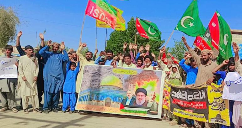 MWM holds Quds rally on the occasion of Quds Day in Nasirabad