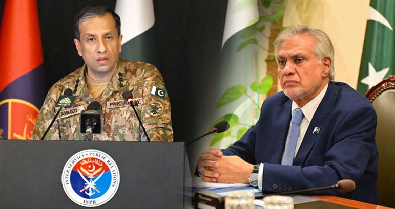 Ishaq Dar and DG ISPR will hold an important press conference today at 7 pm