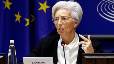 The global economic system established by the US is collapsing, says Christine Lagarde