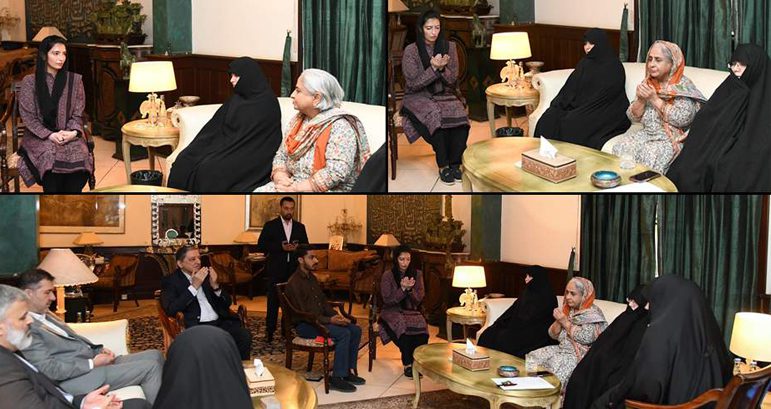 Karachi: Daughter of martyred Iranian President Ebrahim Raisi meets Aseefa Bhutto