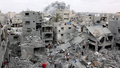 Several Palestinians martyred and injured in Israeli attacks on Gaza