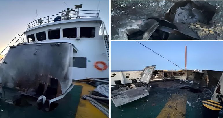 Israel drone strikes on Gaza aid ship