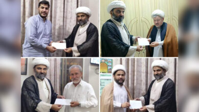 Allama Maqsood Domki meets various personalities, invites them to participate in the Curriculum Conference