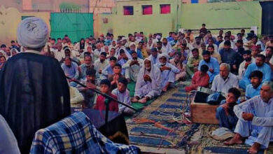 Dera Ismail Khan, condolence meeting for Iranian martyrs