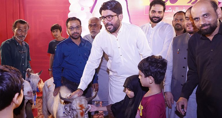 Shaheed Foundation Pakistan distributes goats to families of martyrs