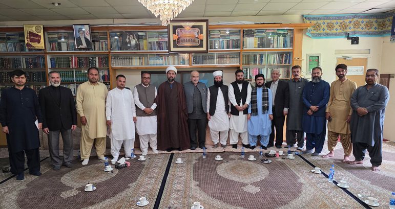 Quetta: Delegations from the Shia Ulema Council and Jamaat-e-Ahle-Sunnat meet with the Iranian Consul General