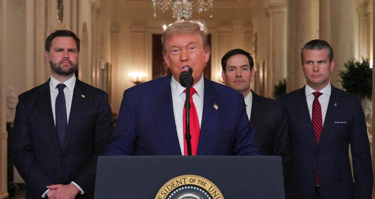 Attack on Iranian nuclear facilities was very hard, Trump