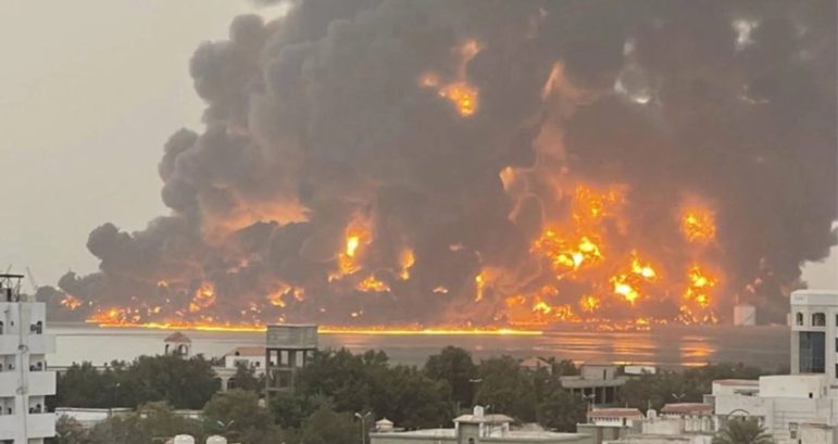 Israeli attack on Yemeni coastal city of Hodeidah