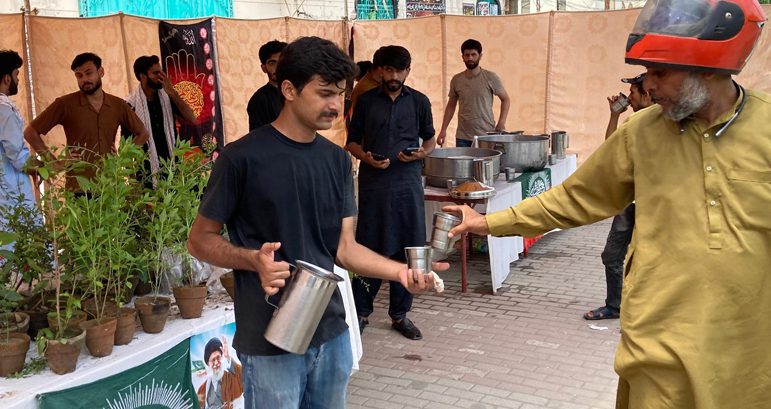 Lahore: ISO organizes unique Sabeel, distributes saplings