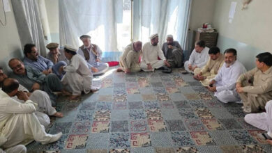 Parachinar: MNA Hameed Toori meets with leaders of Anjuman Hussainiya