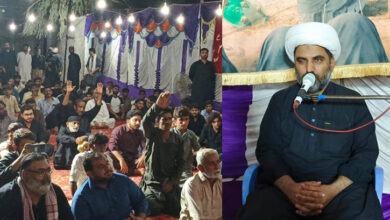 The sermons of the family of Muhammad (PBUH) caused an earthquake in the Yazidi court, Allama Maqsood Domki
