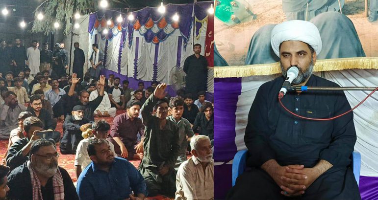 The sermons of the family of Muhammad (PBUH) caused an earthquake in the Yazidi court, Allama Maqsood Domki