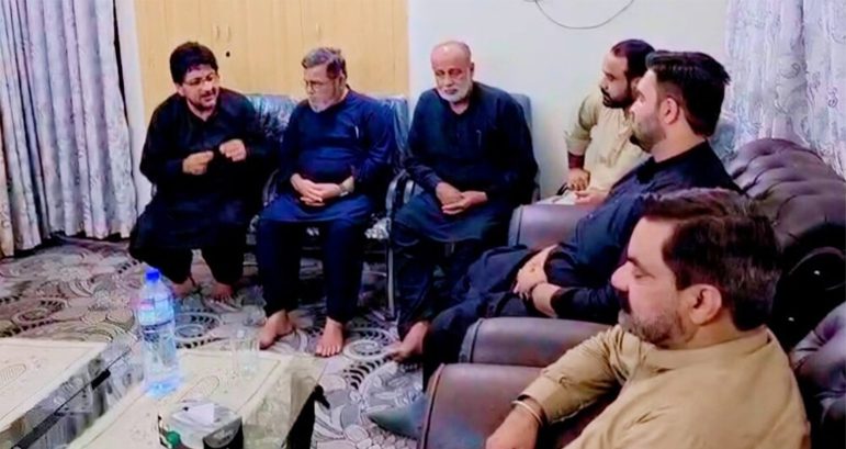 Punjab caravan leaders meet with Allama Shabbir Maisami, discuss closure of land routes